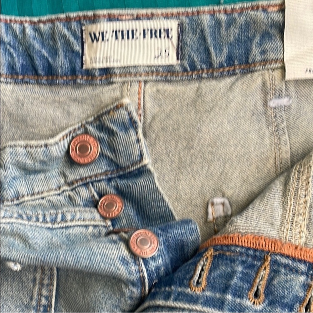 Free People, We The Free, Palmer Shorts, La La Land, Size 25 - Picture 3 of 4